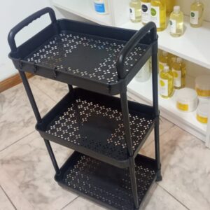 CARRITO ORGANIZADOR de plastico ,3 niveles