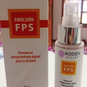 Emulsion FPS con color blue & rays
